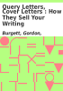 Book cover for "Query letters, cover letters".