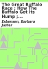 Book cover for "The great buffalo race".
