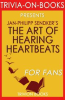 Book cover for "The Art of Hearing Heartbeats by Jan-Philipp Sendker".